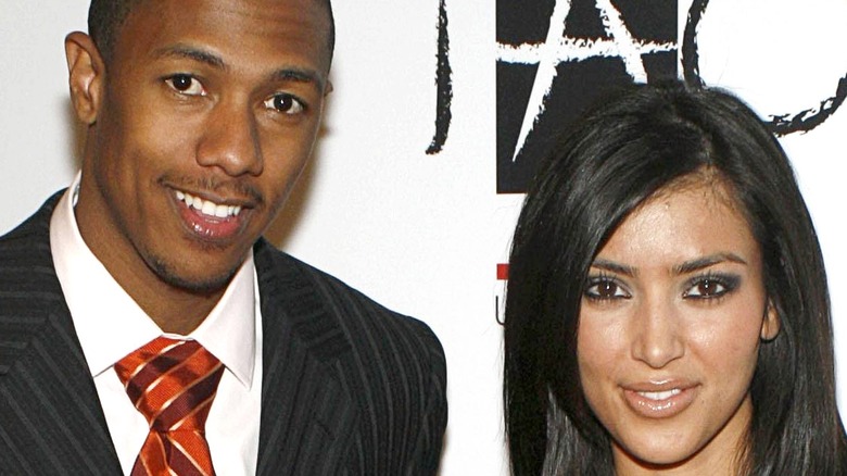 Kim Kardashian and Nick Cannon