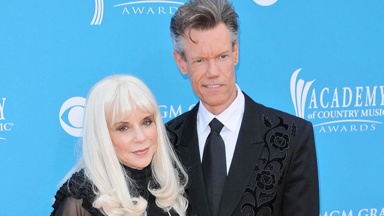 Randy Travis with first wife Elizabeth Hatcher
