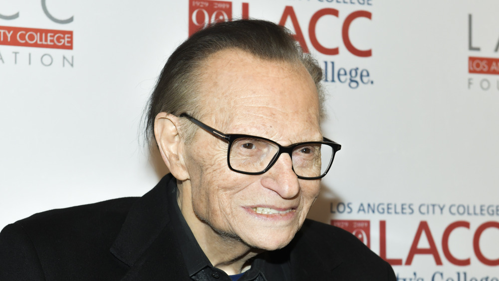 Larry King at an event