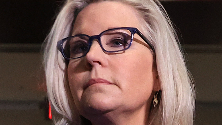 Liz Cheney after she was ousted as GOP Conference Chair