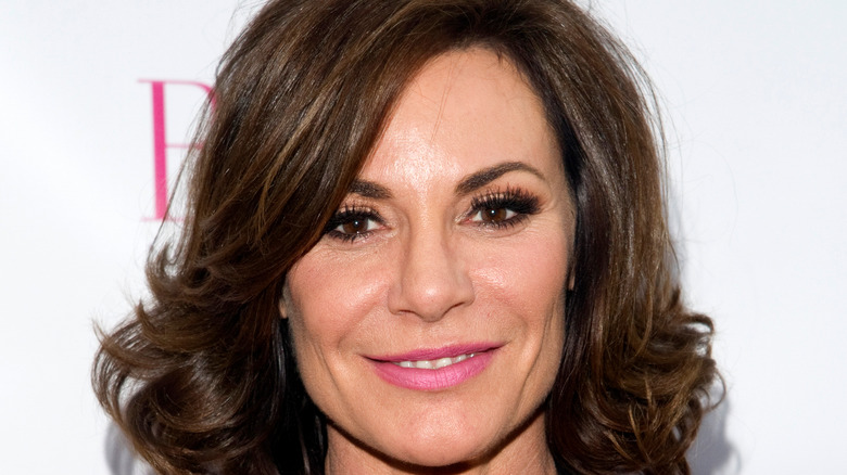 Luann de Lesseps on the red carpet 