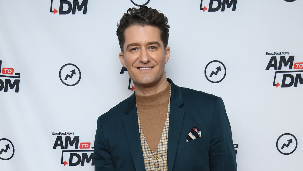 Matthew Morrison smiling