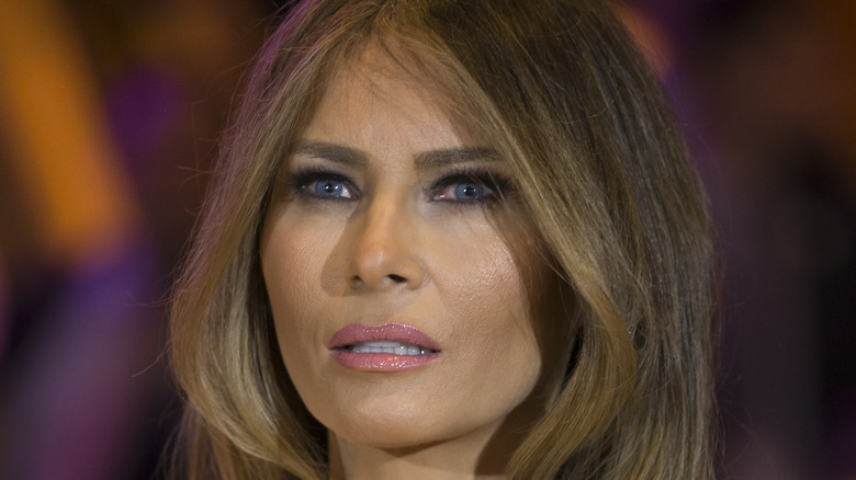 Melania Trump close up 