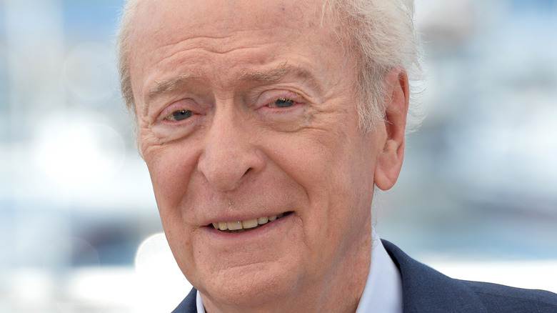 Michael Caine at press event 
