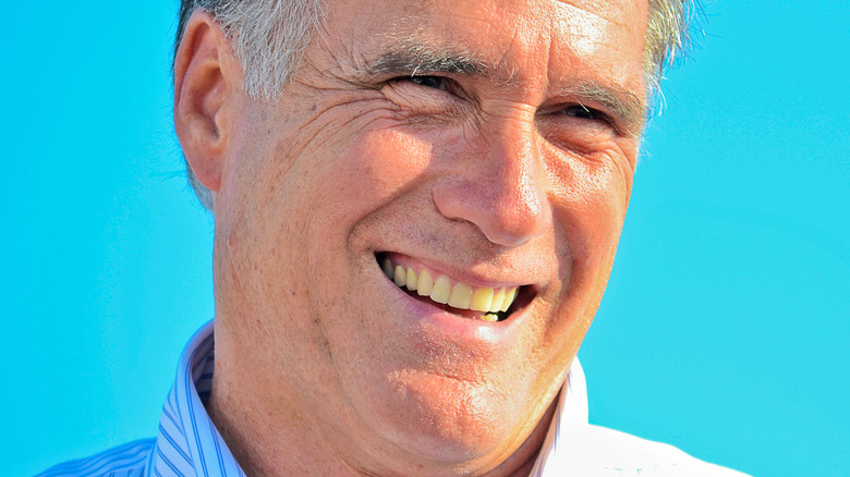 Mitt Romney smiling 