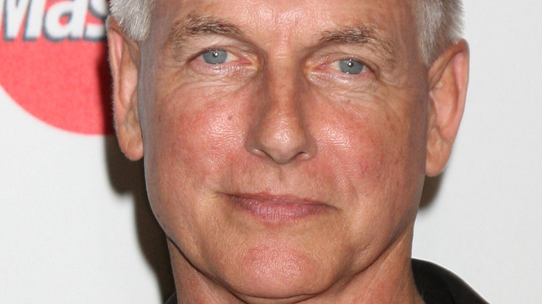 Mark Harmon posing