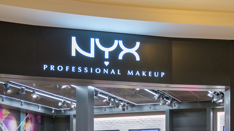 NYX Cosmetics storefront 