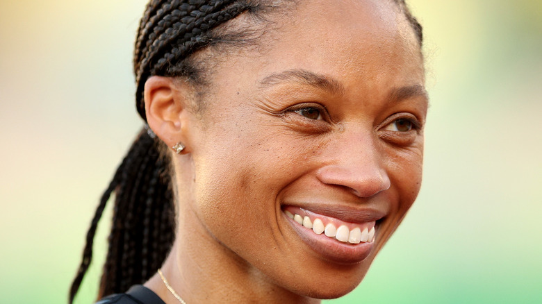 Track and field Olympian Allyson Felix