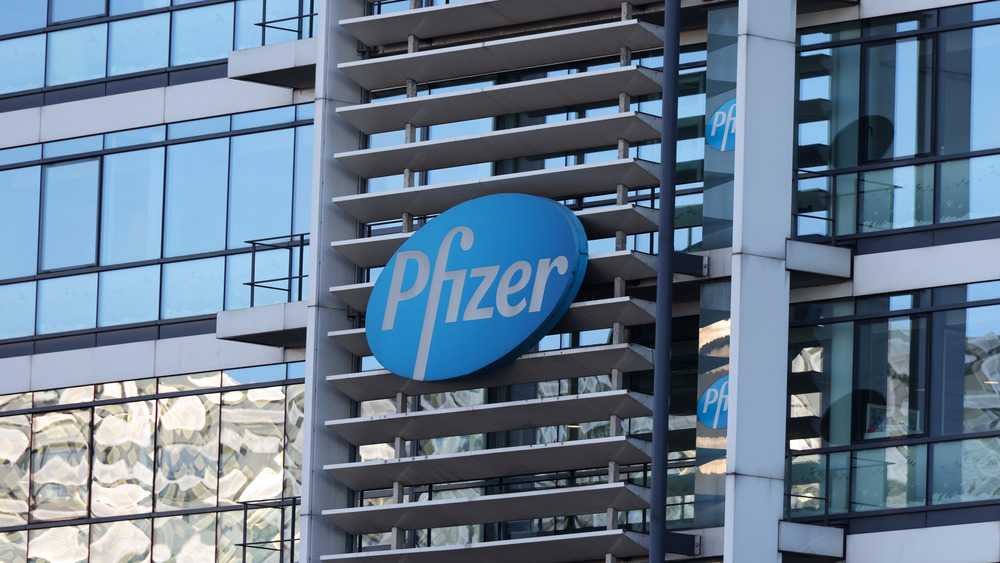 Pfizer signage