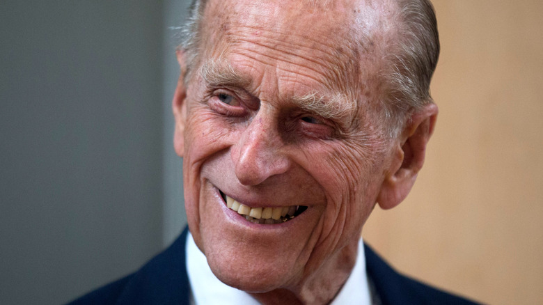 Prince Philip smiling