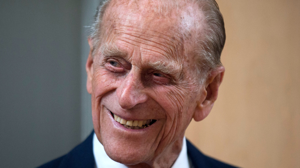 Prince Philip smiling