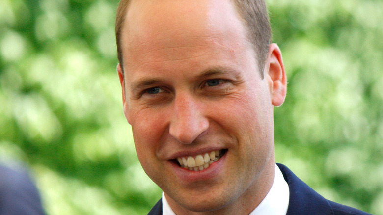 Prince William smiling