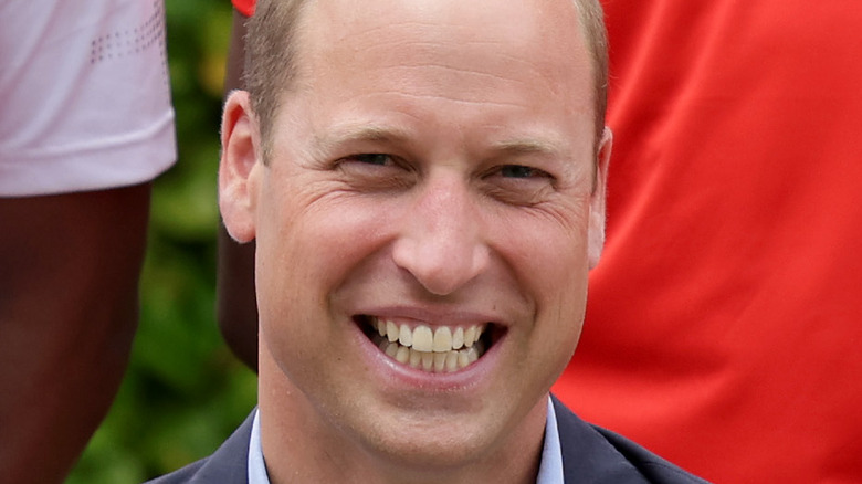 Prince William smiling