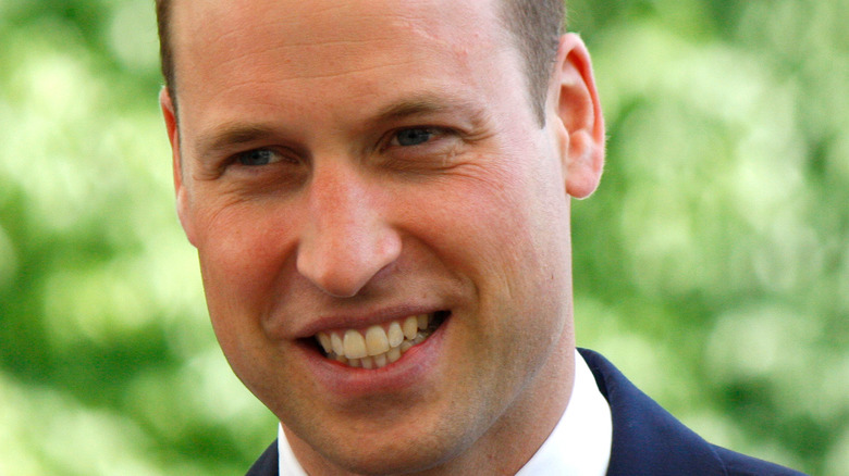 Prince William smiling