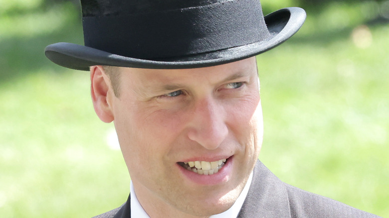 Prince William smiling