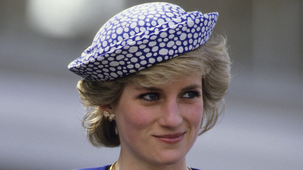 Princess Diana smiling