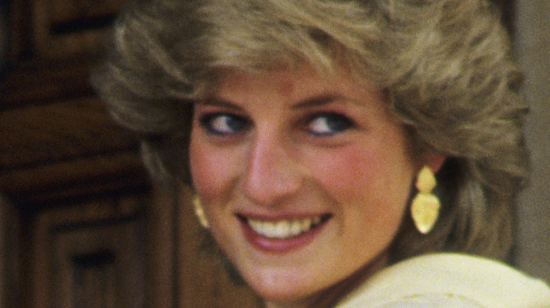 Princess Diana smiling