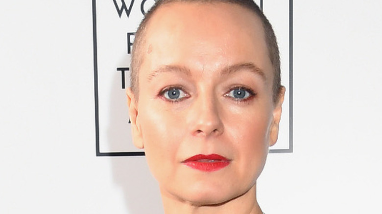 Samantha Morton on the red carpet