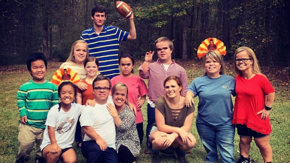 Johnston Family playing football