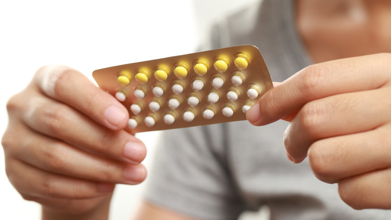 package of birth control pills