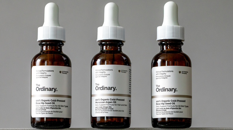 The Ordinary's face oils