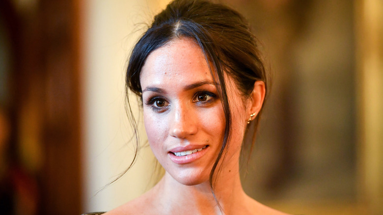 Meghan Markle smiling