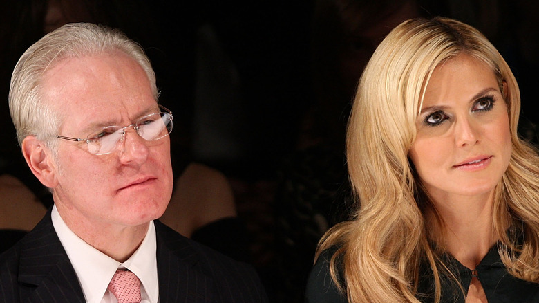 Tim Gunn and Heidi Klum