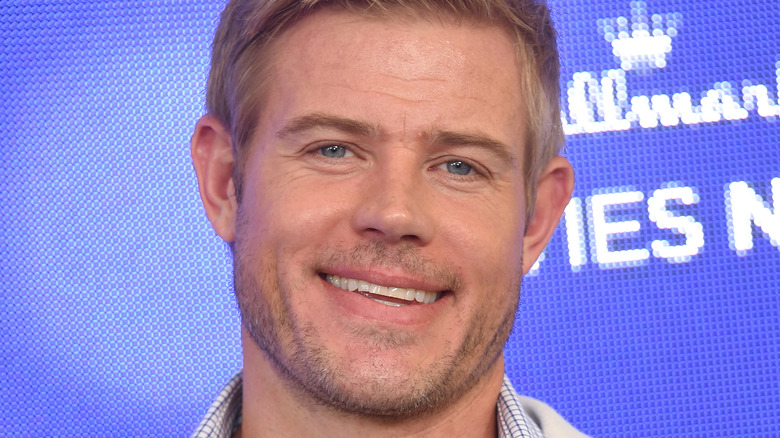 Trevor Donovan on the red carpet 