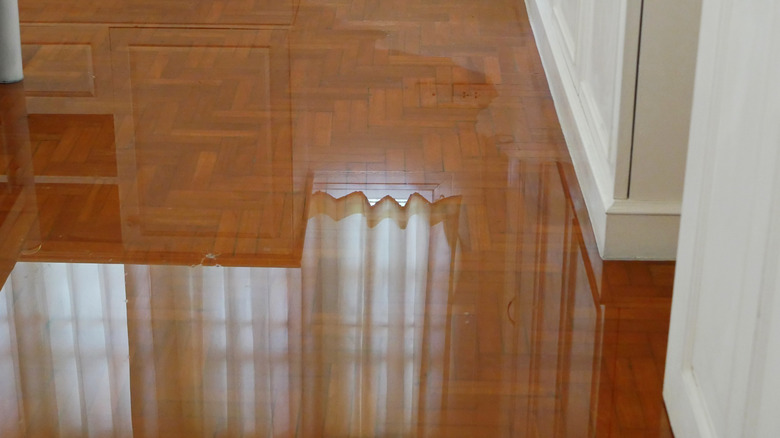 Flooded bedroom image