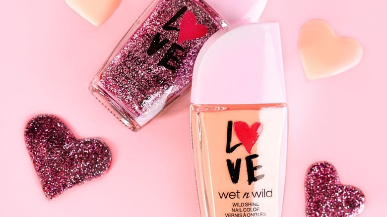 Two Wet n Wild nail polishes