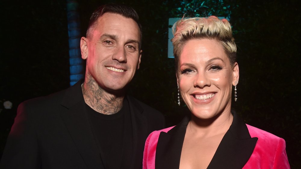 Pink and Carey Hart