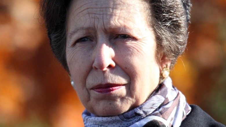 Princess Anne in sunglasses 