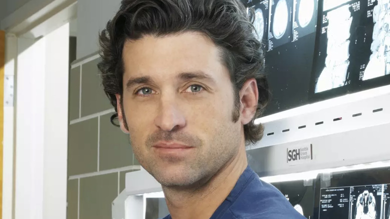 Patrick Dempsey as Dr. Derek Sheperd in Grey's Anatomy