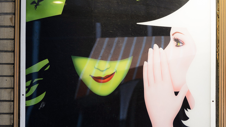 Poster for "Wicked" show