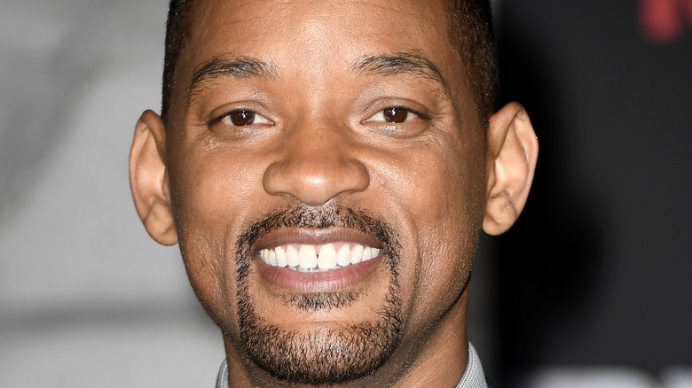 Will Smith smiles