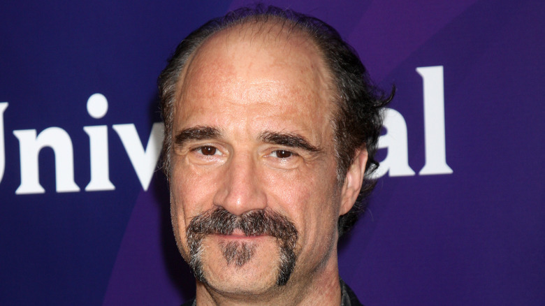 Elias Koteas with his now-signature mustache