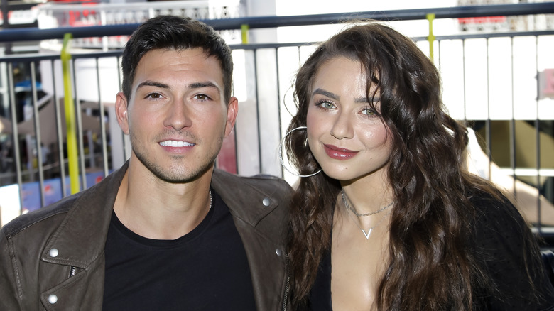 Robert Scott Wilson and Victoria Konefal posing