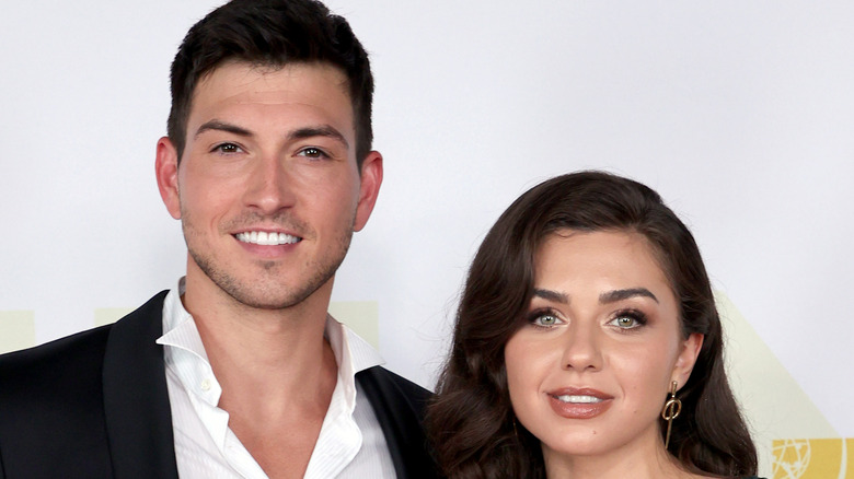 Robert Scott Wilson and Victoria Konefal standing