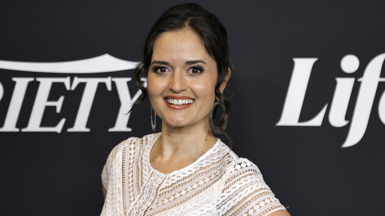 Danica McKellar smiling for the camera