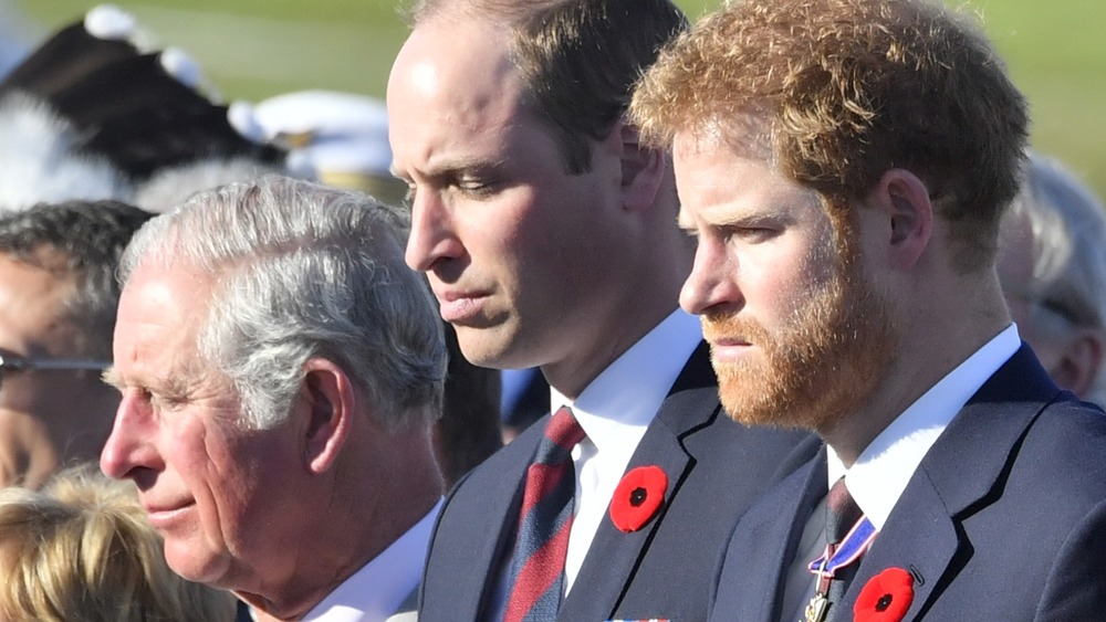 Prince Charles Prince William Prince Harry