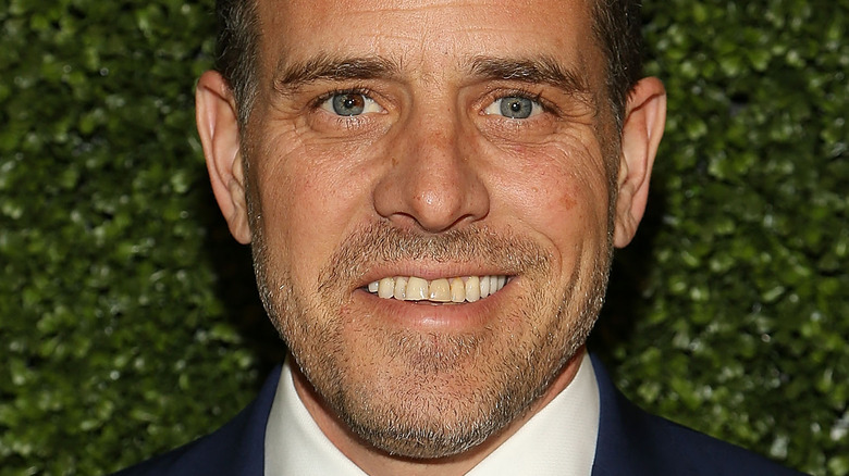 Hunter Biden smiling
