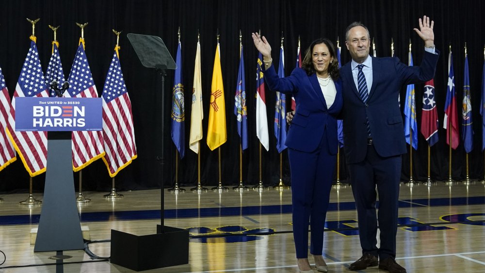 Kamala Harris and Doug Emhoff