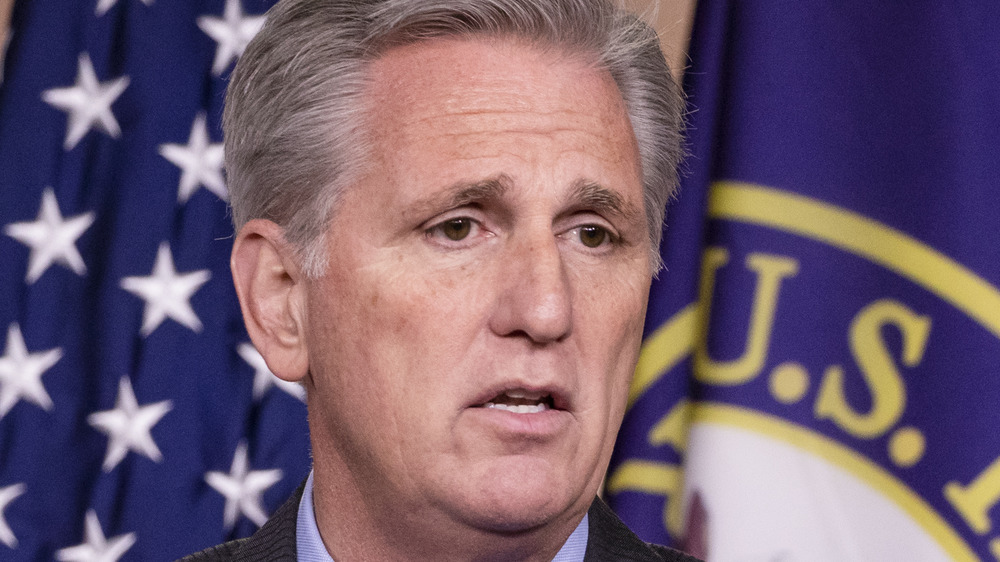 Kevin McCarthy flags