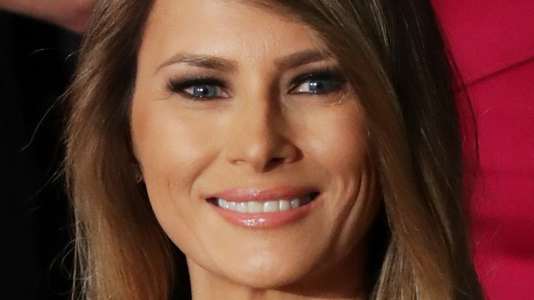 Melania Trump smiling