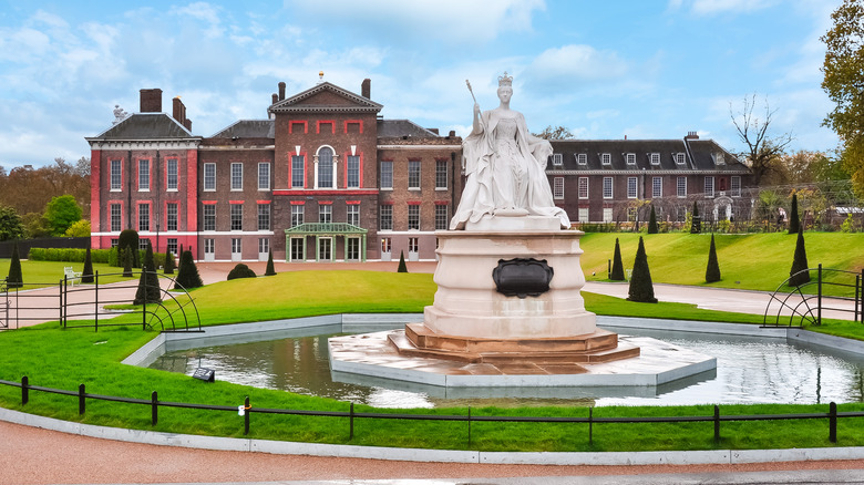 Kensington Palace in London, home of Prince William and Kate Middleton