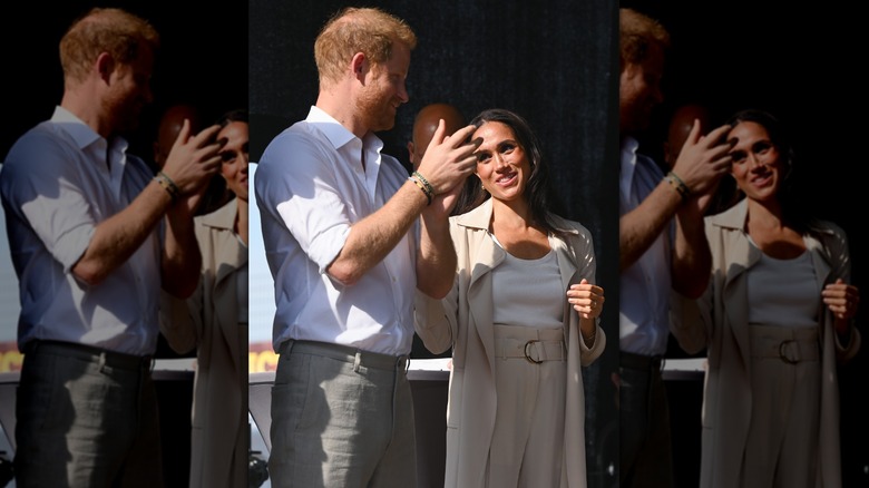 Prince Harry with Meghan Markle