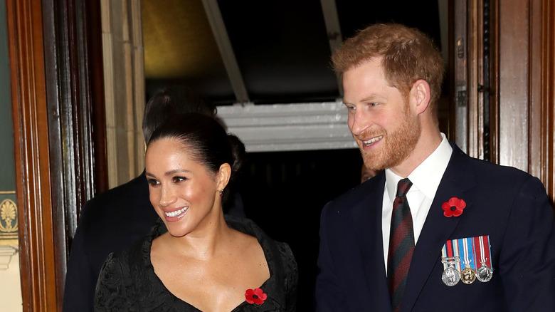 harry and meghan remembrance day