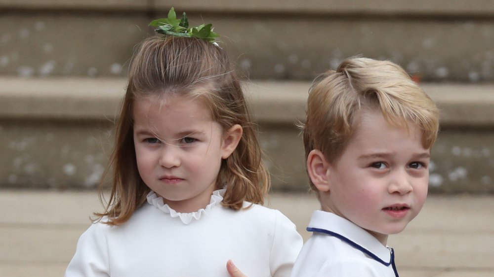 Princess Charlotte and Prince George