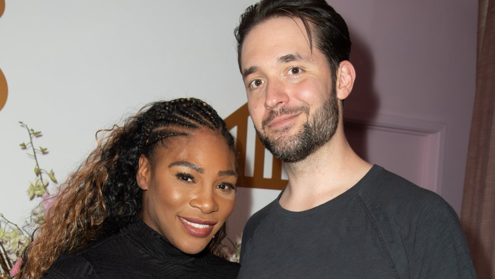 Serena Williams and Alexis Ohanian