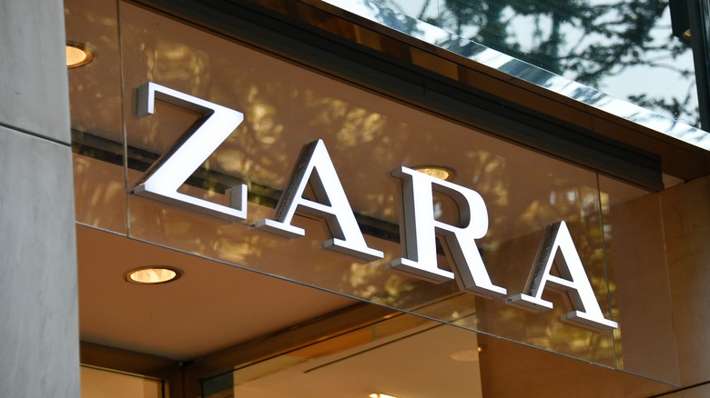 Zara store window